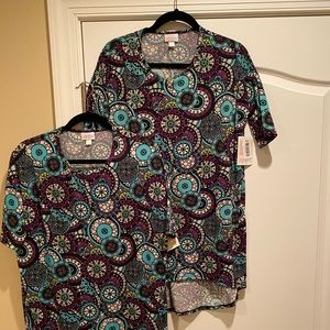 LulaRoe - Irma Women Shirts - Size XXS